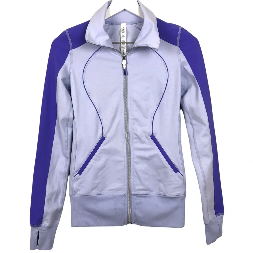 Lululemon Contempo Zip Jacket Purple - Picture 2 of 9